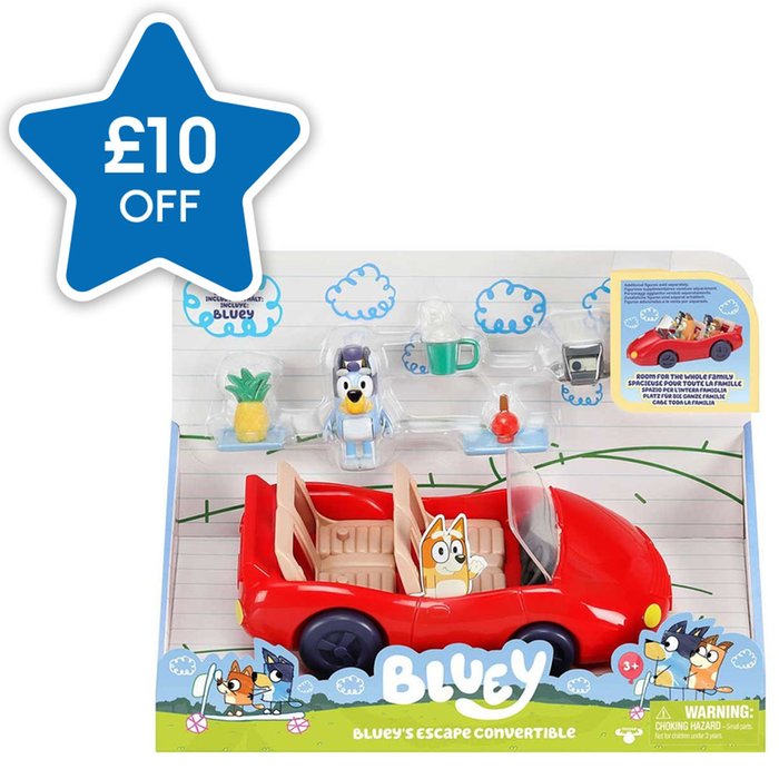 Bluey's Escape Convertible Playset