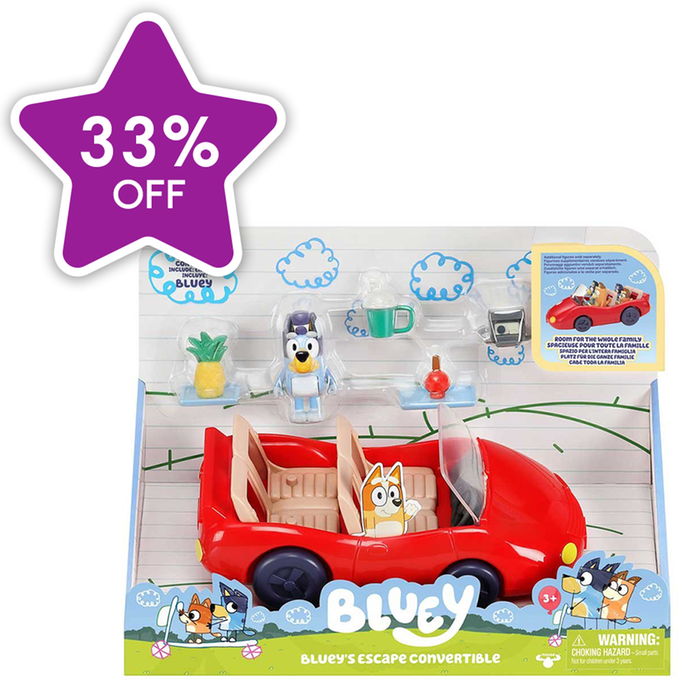 Bluey's Escape Convertible Playset