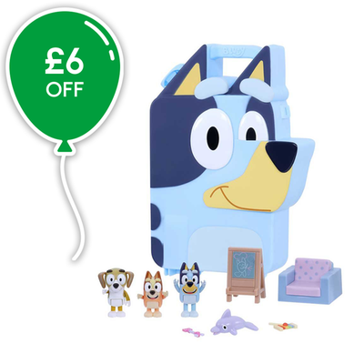 Bluey Deluxe Play and Go Playset