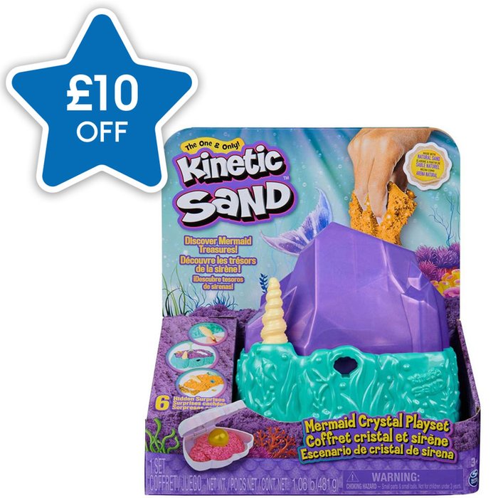 Kinetic Sand Mermaid Crystal Craft Set | Moonpig