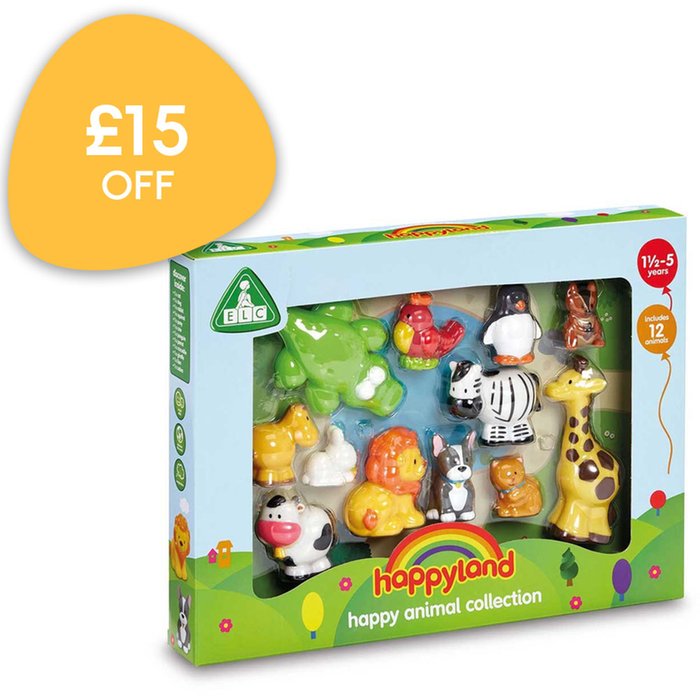 Happyland Happy Animal Figures and Playset