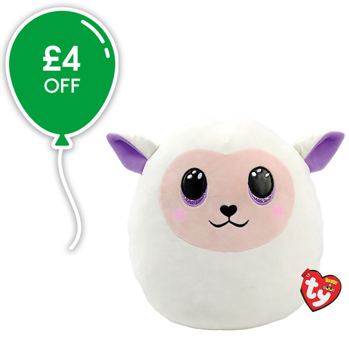 Squish-a-Boos 35cm Fluffy Lamb
