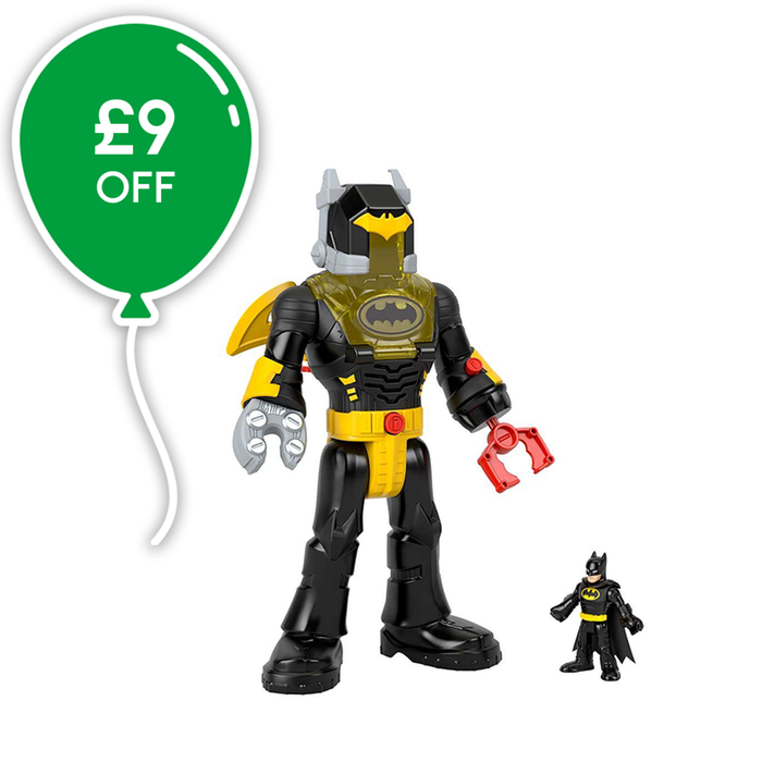 Imaginext DC Super Friends - Batman Insider and Exo Suit Robot Figure