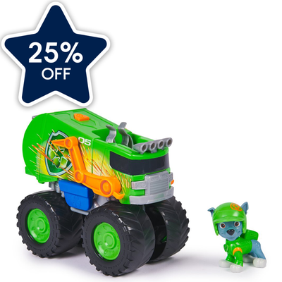 Paw Patrol Rescue Wheels Rocky's Recycle Truck Vehicle