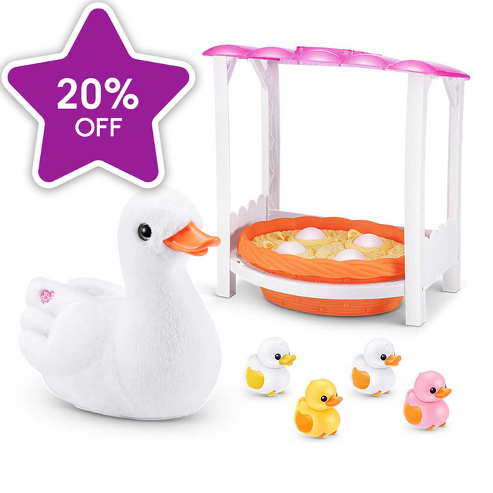 Pets Alive Mama Duck & Baby Surprise Electronic Pet