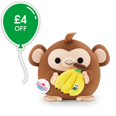 Snackles Riko the Monkey 35cm Soft Toy