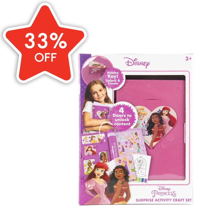Disney Princess Secret Journal Craft Set
