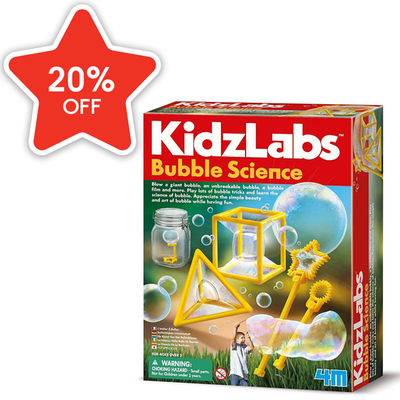 KidzLabz Bubble Science STEM Set