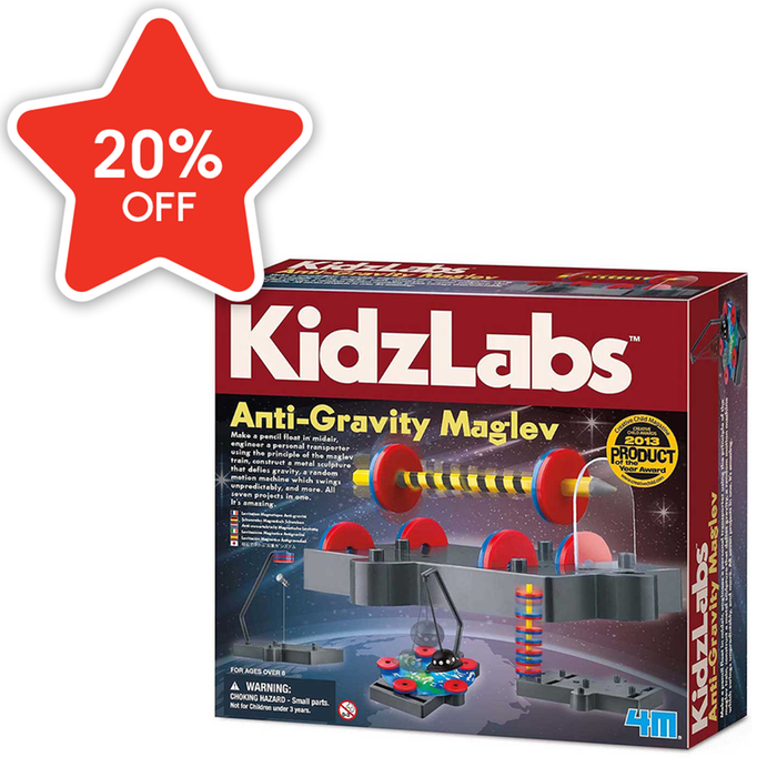 KidzLabz Anti-Gravity Maglev STEM Set