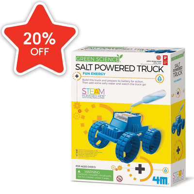 Green Science Salt Powered Truck STEM Set