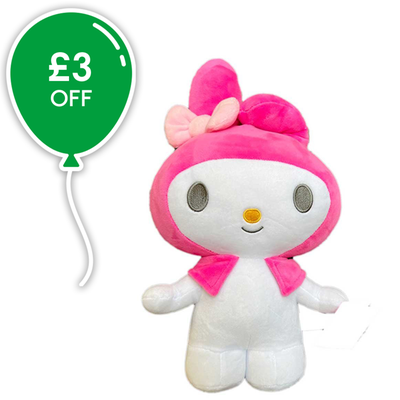 Hello Kitty My Melody 28cm Soft Toy