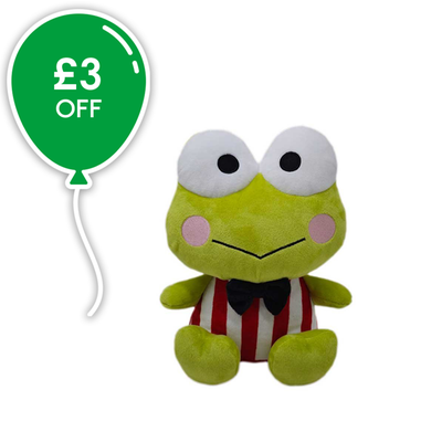 Hello Kitty Keroppi 28cm Soft Toy