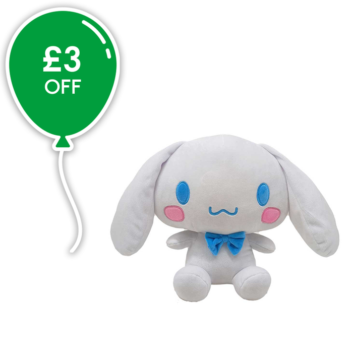 Hello Kitty Cinnamoroll 28cm Soft Toy