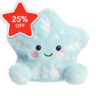 Palm Pals Frosty Snowflake 13cm Soft Toy