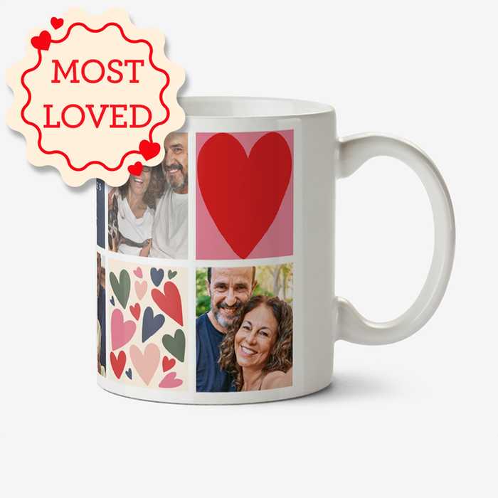 Happy Valentine's Day Photo Upload Mug