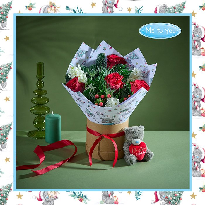 Tatty Teddy Luxury Rose Hat Box & Plush