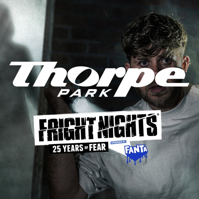 THORPE PARK Resort Entry Tickets for Two