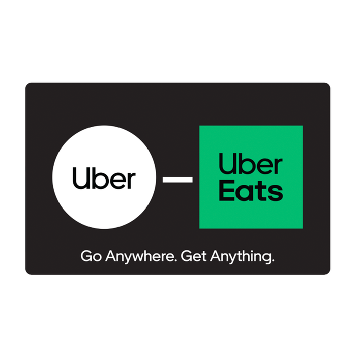 Uber Rides & Eats Gift Card