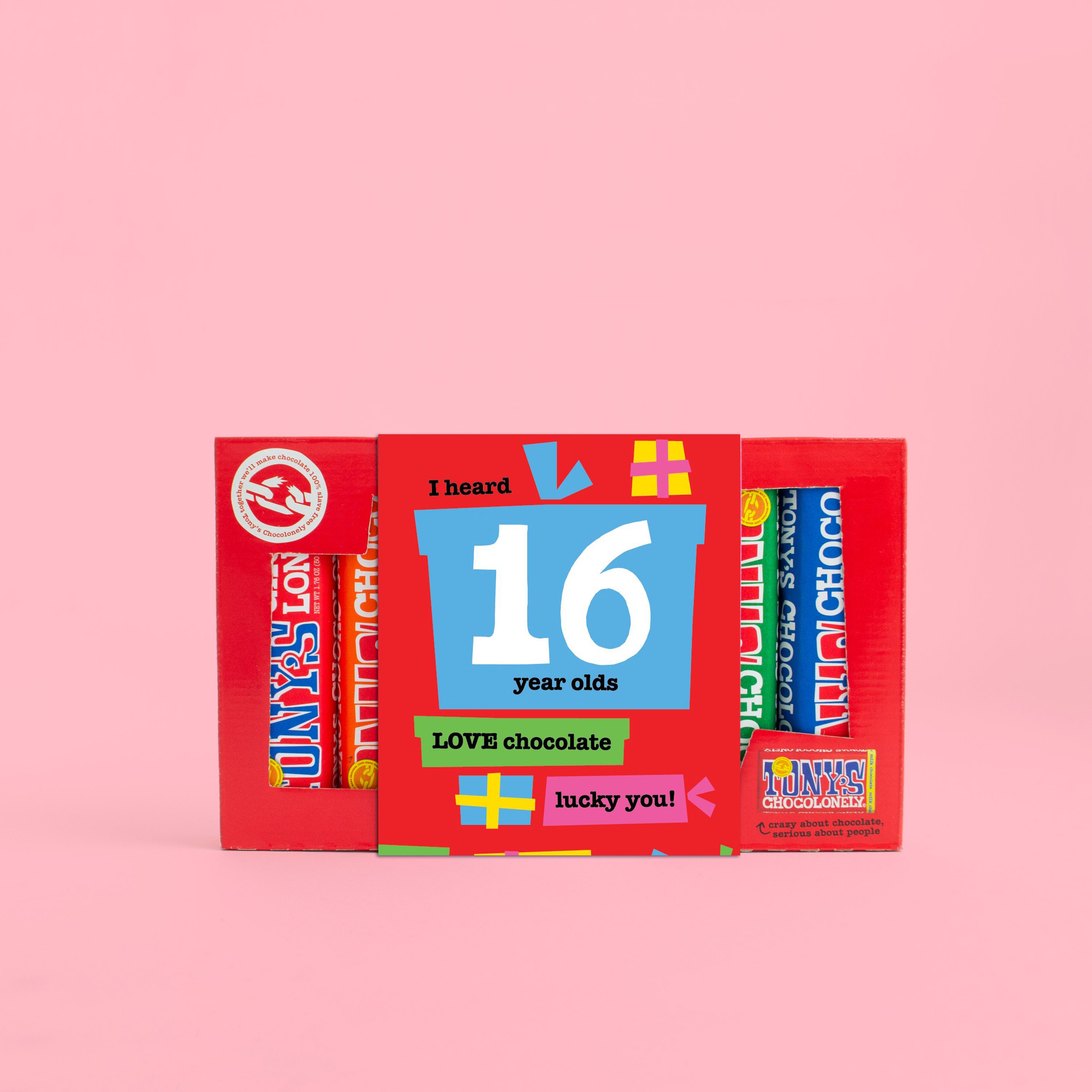 Tony's Chocoloney Tony's Chocolonely 16th Birthday Tasting Pack (288G)