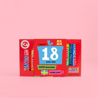 Tony's Chocolonely 18th Birthday Tasting Pack (288g)