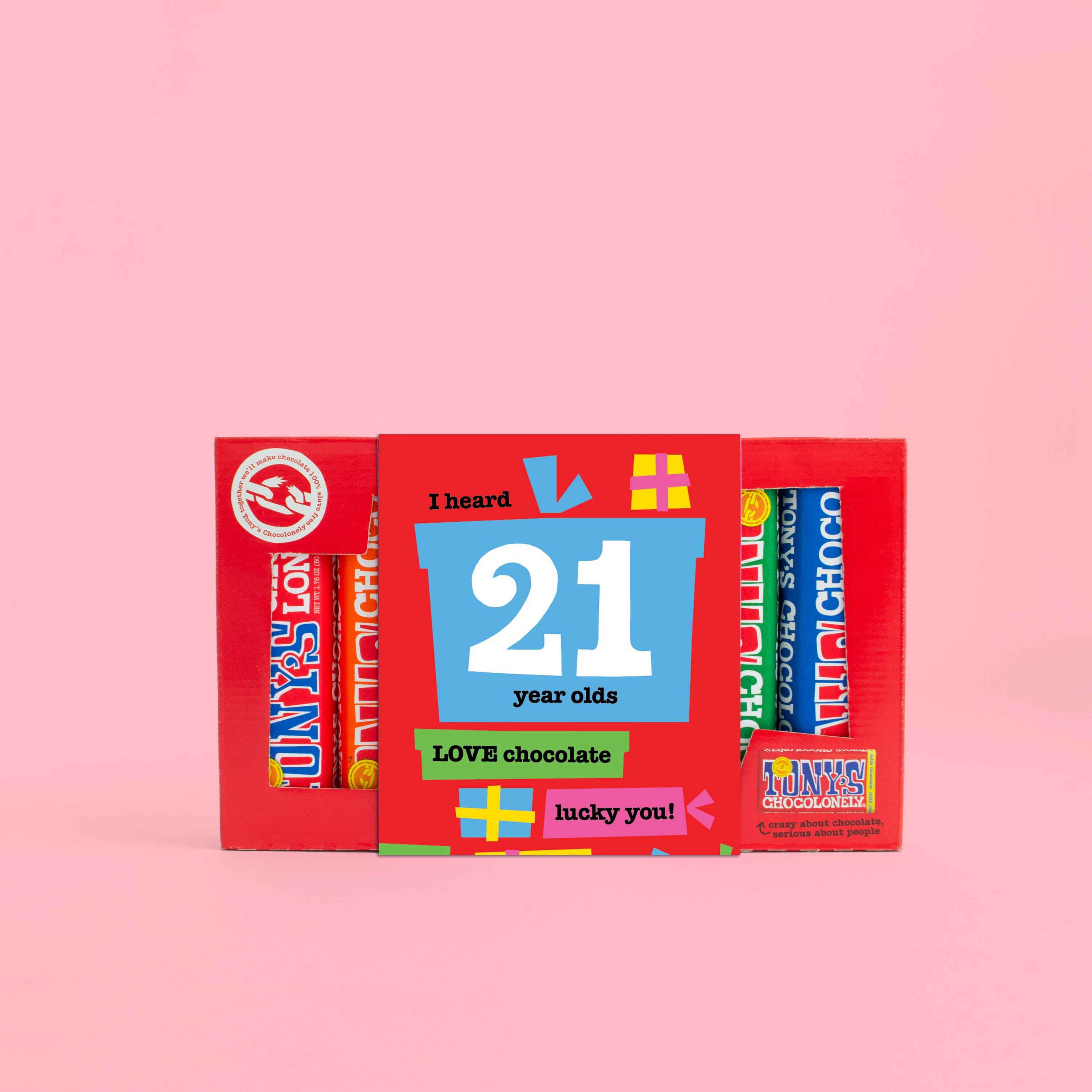 Tony's Chocoloney Tony's Chocolonely 21st Birthday Tasting Pack (288G)