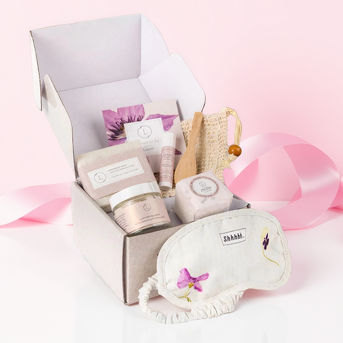 Lavender Bath and Body Gift Set by Lizush