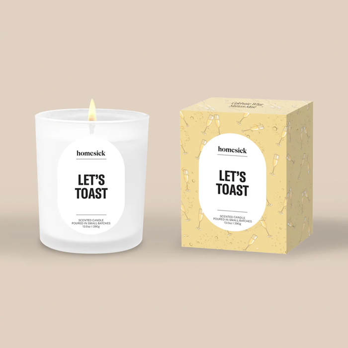 Let's Toast Candle 13oz by Homesick
