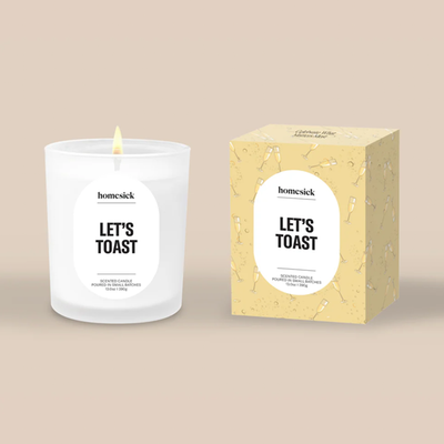 Let's Toast Candle 13oz by Homesick