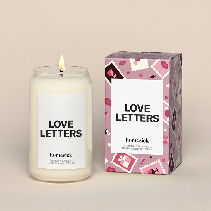 Love Letters Candle 13oz by Homesick