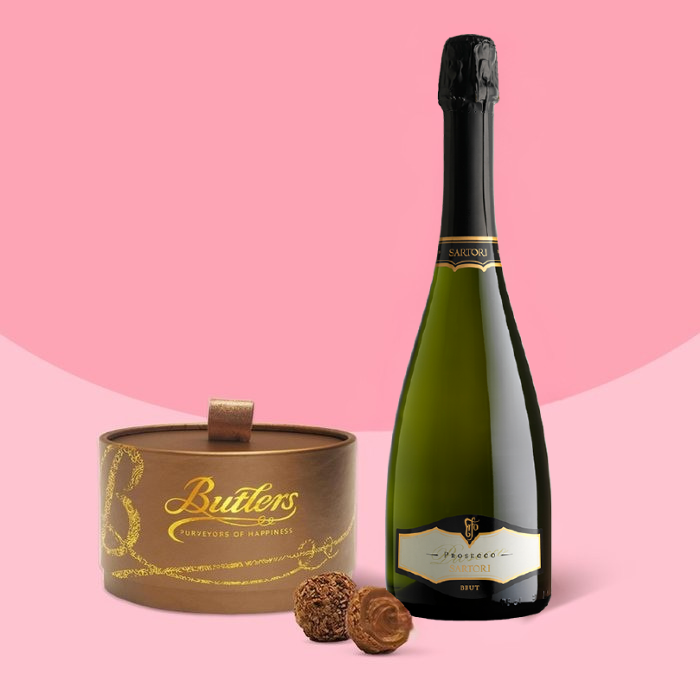 Butlers Chocolate Truffles and Prosecco Spumante Brut