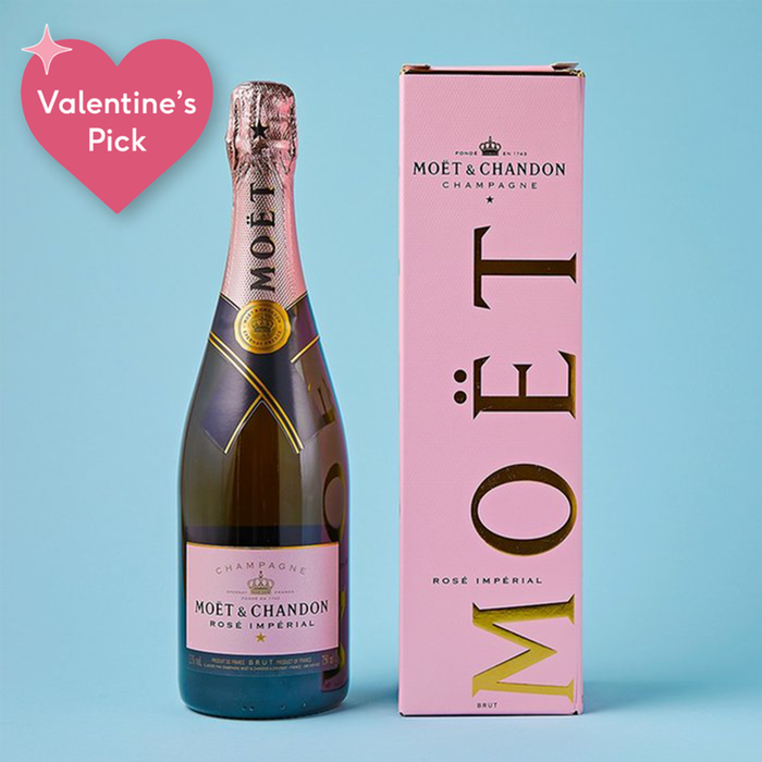 Moët & Chandon Rosé Impérial Champagne 75cl Gift Box