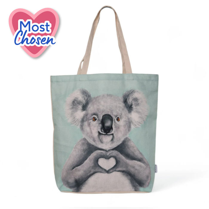 Shopping Tote Bob The Koala by La La Land