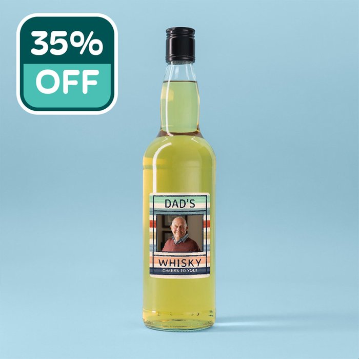 Personalised Dad Whisky 70cl