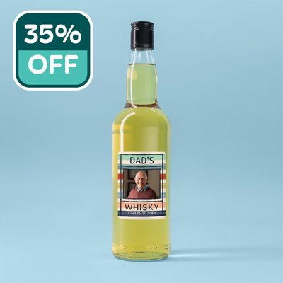 Personalised Dad Whisky 70cl