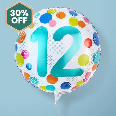 Happy 12th Birthday Balloon