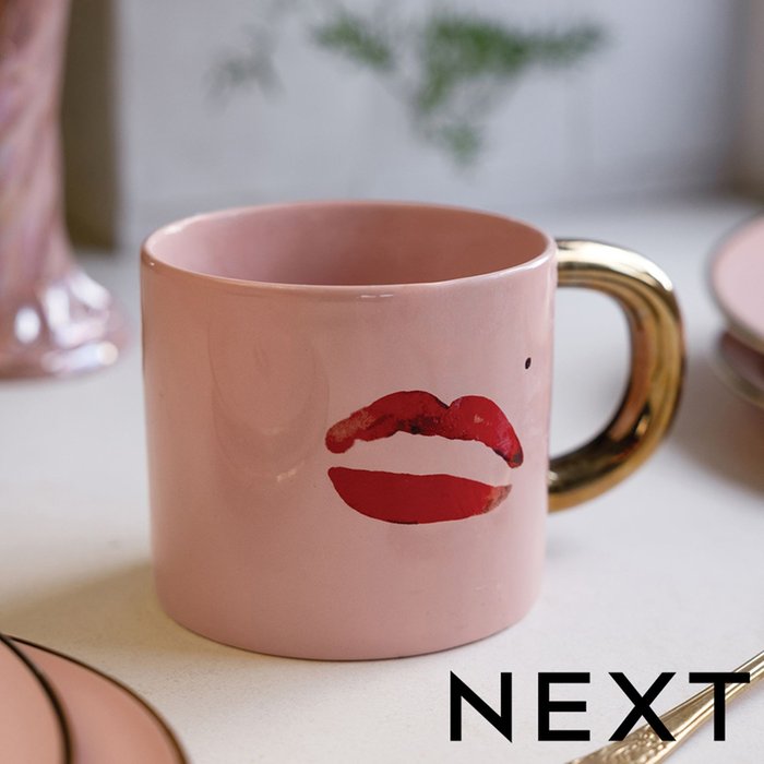 Rockett St George PINK MARILYN MONROE MUG