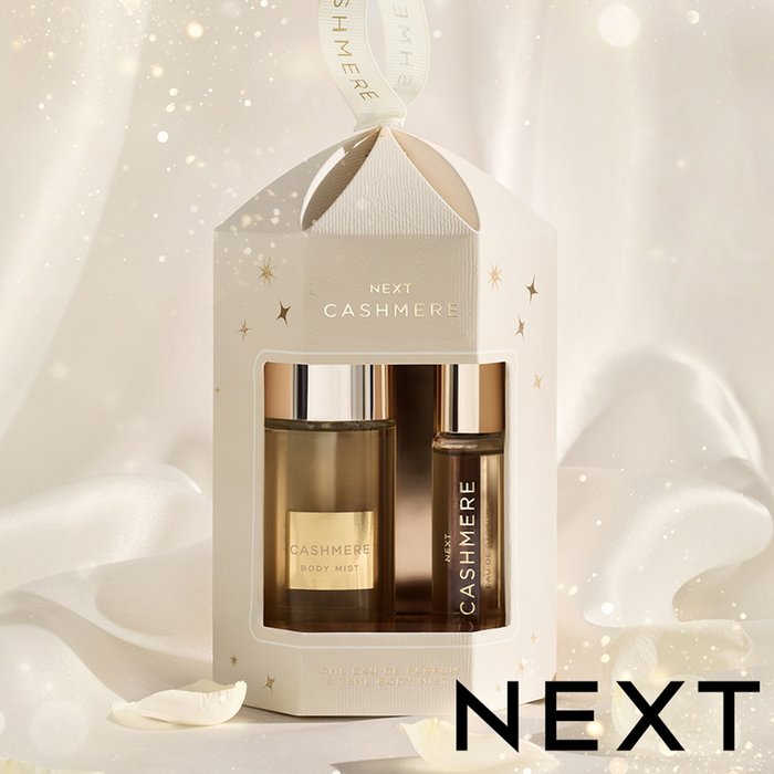 NEXT Cashmere 10ml Eau de Parfum and 75ml Body Mist Gift Set