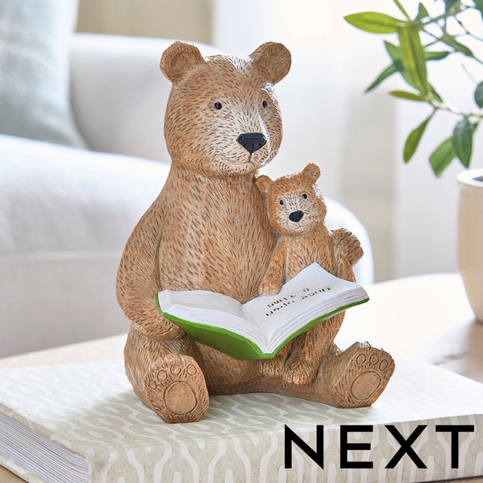 NEXT Bear Reading Decoration