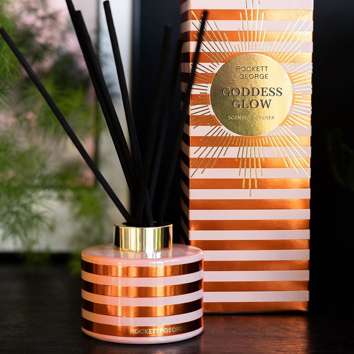 Rockett St George Rose & Jasmine Goddess Glow Fragranced Reed Diffuser