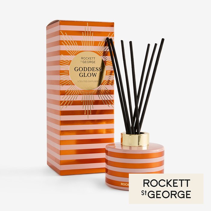 Rockett St George Rose & Jasmine Goddess Glow Fragranced Reed Diffuser