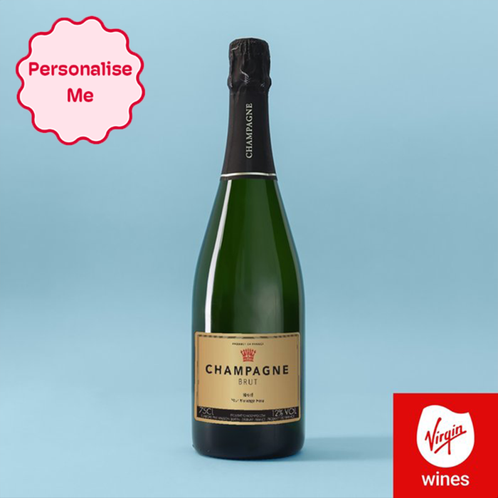 Personalised Champagne 75cl
