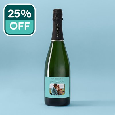 Personalised Virgin Wines Happy Father's Day Especially For You Champagne 75cl