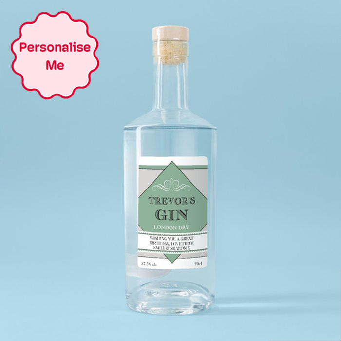 Personalised Gin Birthday 70cl