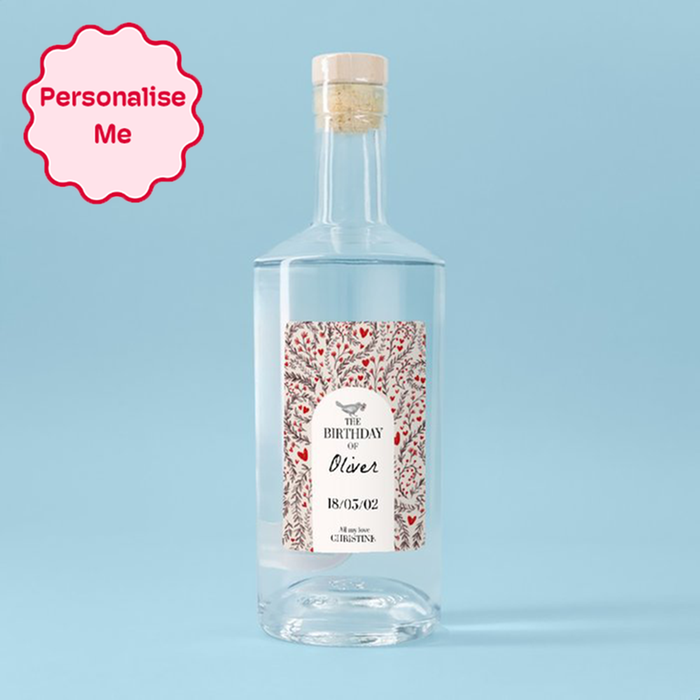 Personalised Birthday Gin  70cl