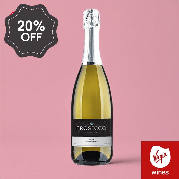 Virgin Wines Personalised Prosecco 75cl