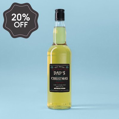 Personalised Whisky Christmas 70cl