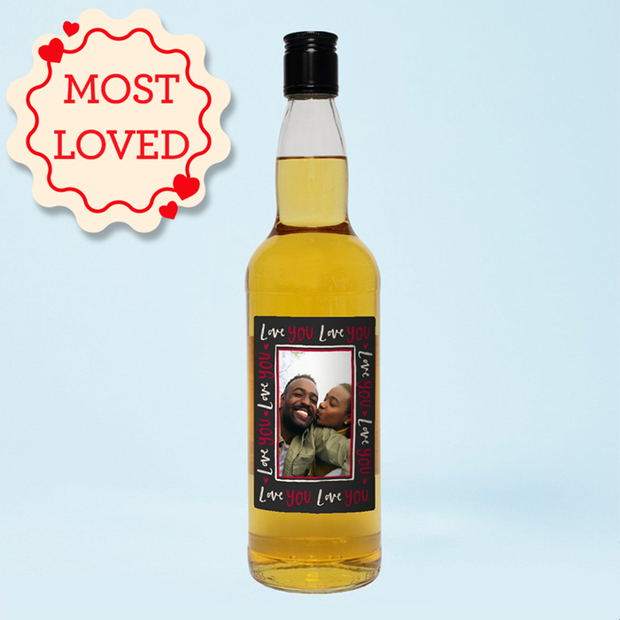 Personalised Love You Whisky 70cl