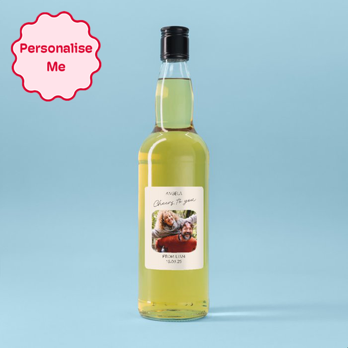 Personalised Photo Cheers To You Whisky 70cl