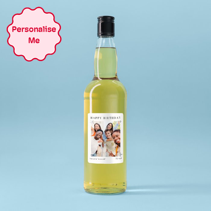 Personalised Photo Happy Birthday Whisky 70cl