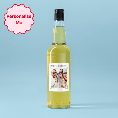 Personalised Photo Happy Birthday Whisky 70cl